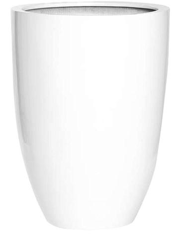 Кашпо Fiberstone ben l glossy white Кашпо Fiberstone ben l glossy white