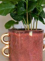 Кашпо Bianca pot coral D11 H9 см