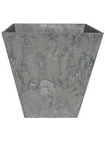 Кашпо Artstone ella pot grey L30 W30 H29 см