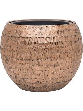 Кашпо Baq opus hammered globe gold (с техническим горшком) Кашпо Baq opus hammered globe gold (с техническим горшком)