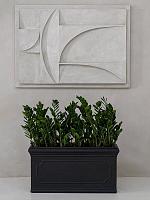 Кашпо Heritage jort classic m black L100 W40 H50 см