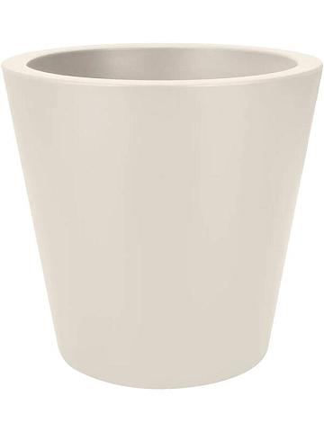 Кашпо Pure® straight round linen white Кашпо Pure® straight round linen white