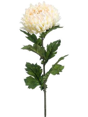 Хризантема кремово-розовая искусственная