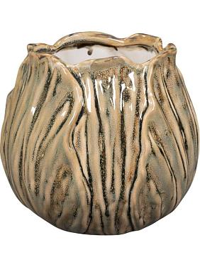 Кашпо Flora pot powder taupe Кашпо Flora pot powder taupe