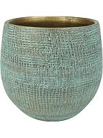 Кашпо Ryan pot shiny blue D22 H20 см