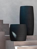 Кашпо Grigio modern pot anthracite D34 H34 см