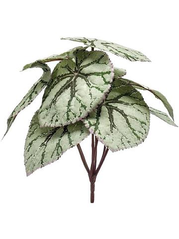 Бегония серая куст искусственная Бегония серая куст искусственная