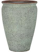 Кашпо Mediterranean artemis s, rustic green D42 H58 см