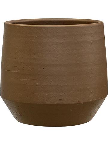 Кашпо Chakka chamotte brown