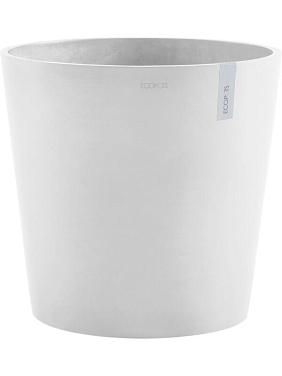 Кашпо Ecopots amsterdam 40 pure white Кашпо Ecopots amsterdam 40 pure white