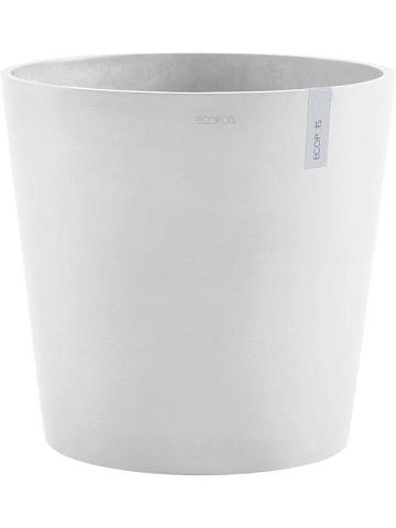 Кашпо Ecopots amsterdam 40 pure white Кашпо Ecopots amsterdam 40 pure white