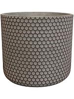 Кашпо Bernt pot shiny black D19 H16 см