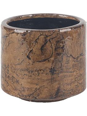 Кашпо Fracture large orchidpot black brown Кашпо Fracture large orchidpot black brown