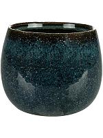 Кашпо Odile pot petrol D12 H9 см