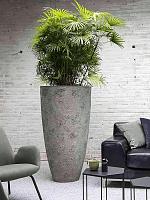 Кашпо Oyster hugo xxl imperial white D68 H126 см