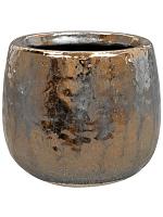 Кашпо Yvette pot gold D9 H7 см Кашпо Yvette pot gold D9 H7 см