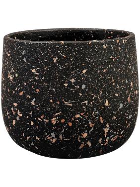 Кашпо Tina pot terrazo black Кашпо Tina pot terrazo black