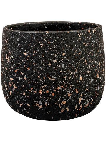 Кашпо Tina pot terrazo black Кашпо Tina pot terrazo black