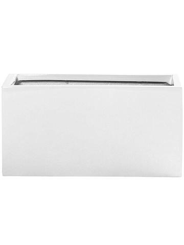 Кашпо Fiberstone balcony xs glossy white Кашпо Fiberstone balcony xs glossy white