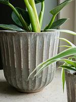 Кашпо Roger pot powder lilac D17 H17 см