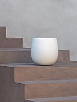 Кашпо Argento balloon matt white D55 H55 см