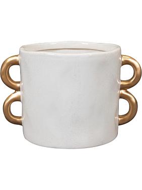 Кашпо Bianca pot ivory