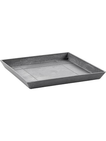 Поддон Ecopots square 50 grey Поддон Ecopots square 50 grey