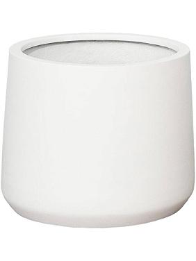 Кашпо Fiberstone jumbo patt m matt white Кашпо Fiberstone jumbo patt m matt white
