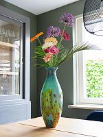 Ваза Kira vase rainbow burst D16 H49 см