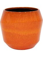 Кашпо Eddy pot orange D50 H45 см