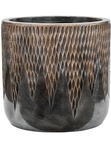 Кашпо Baq luxe lite universe comet cylinder bronze Кашпо Baq luxe lite universe comet cylinder bronze