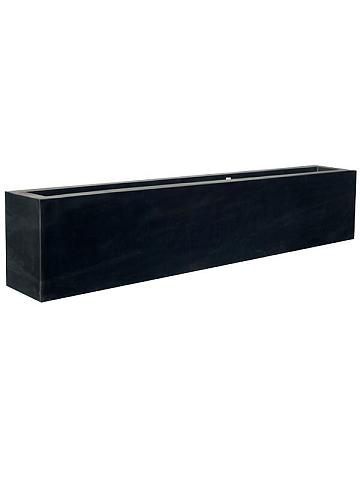 Кашпо Fiberstone jort middle high black Кашпо Fiberstone jort middle high black