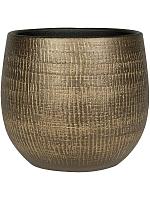 Кашпо Ryan pot shiny gold D42 H38 см