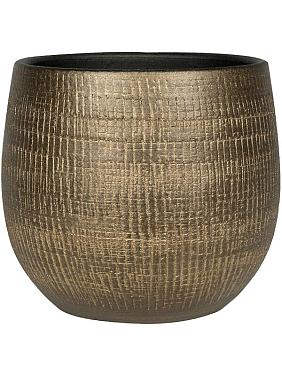 Кашпо Ryan pot shiny gold Кашпо Ryan pot shiny gold