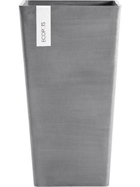 Кашпо Ecopots rotterdam mid high 56 grey Кашпо Ecopots rotterdam mid high 56 grey