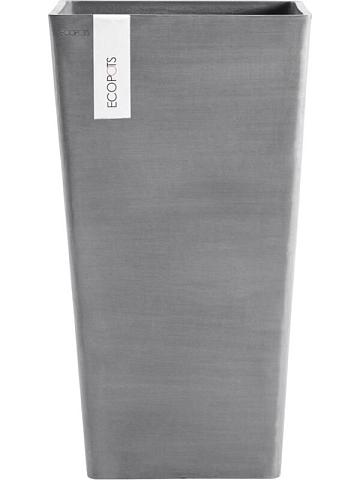 Кашпо Ecopots rotterdam mid high 56 grey Кашпо Ecopots rotterdam mid high 56 grey