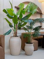 Кашпо Mediterranean hera l sahara sand D51 H74 см