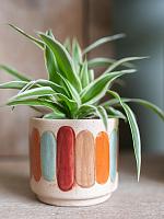 Кашпо Anna pot striped D17 H15 см