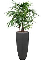 Кашпо Baq polystone plain partner smoke (с техническим горшком) D30 H70 см