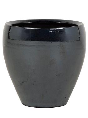 Кашпо Amora couple metal blue