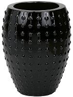 Кашпо Laos emperor black D44 H55 см