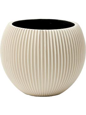 Кашпо Capi nature groove special vase ball beige Кашпо Capi nature groove special vase ball beige