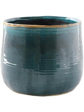 Кашпо Iris pot turquoise Кашпо Iris pot turquoise