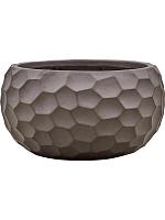 Кашпо Baq tortuga globe chocolate brown D42 H22 см