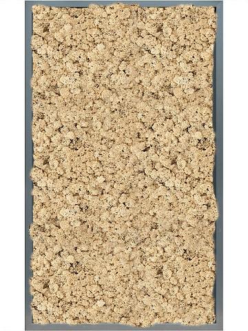 Картина из мха mdf ral 7016 satin gloss 100% reindeer (natural)