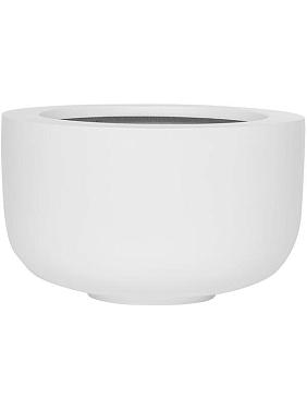 Кашпо Fiberstone sunny m matt white Кашпо Fiberstone sunny m matt white