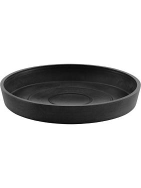 Поддон Ecopots round 20 dark grey Поддон Ecopots round 20 dark grey