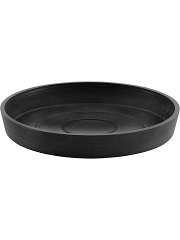 Поддон Ecopots round 20 dark grey Поддон Ecopots round 20 dark grey