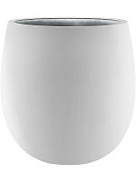 Кашпо Argento balloon matt white D30 H30 см