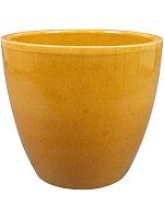 Кашпо Sven pot mustard D20 H19 см